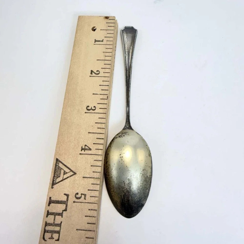 Watson Sterling Silver Detroit Michigan Central Depot Souvenir Spoon 5.25